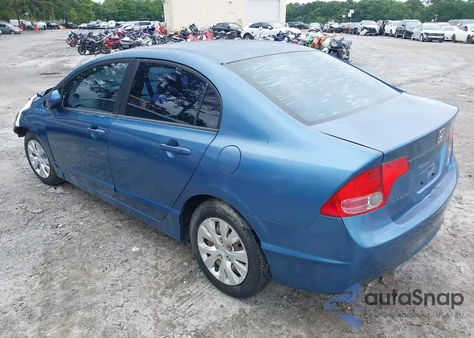 2007 Honda Civic Lx z USA, uszkodzony, nr VIN 1HGFA16507L118026